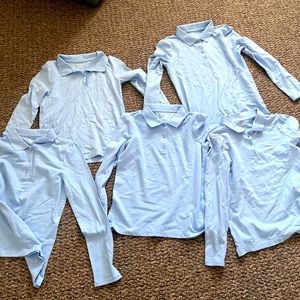 Lot Girls Uniform Shirts Children’s Place Excellent cond. A few brand new. xl 14